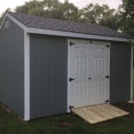 New Berlin WI 10x14 Gable with sidewall entry
